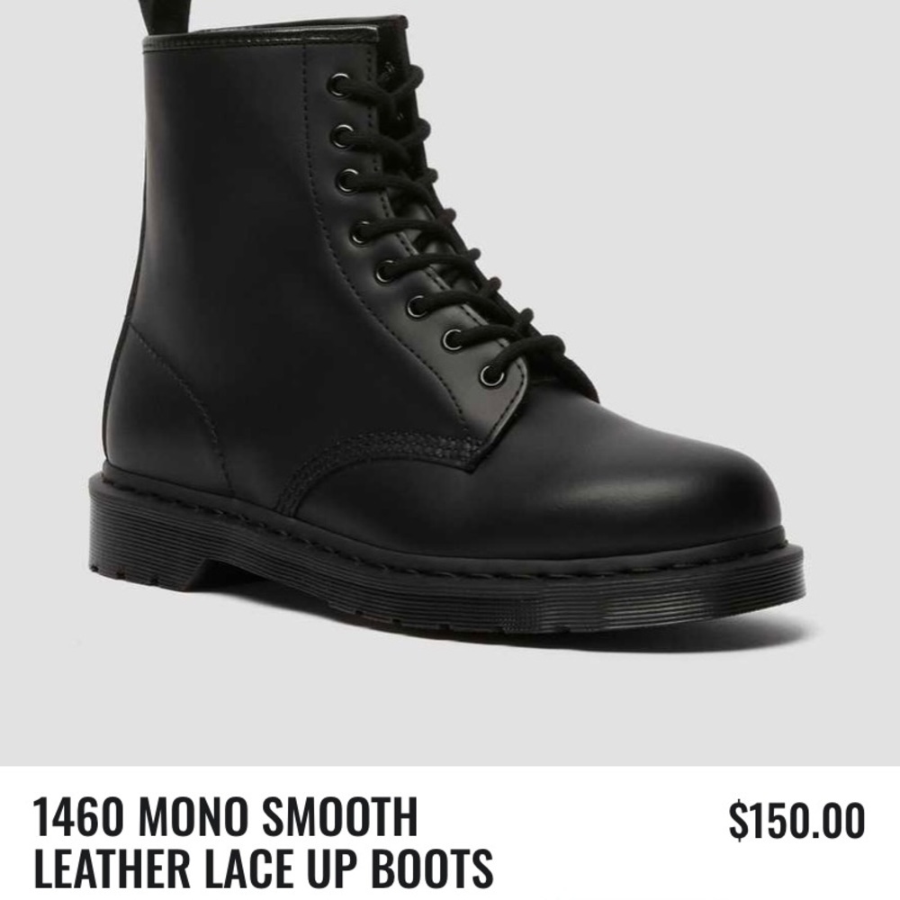 1460 Mono Smooth Leather Dr. Martens